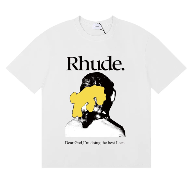 Rhude Shirt with Tags Cotton Material #NOO