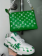 Fashion Green Shoes with Bag Set #LOV