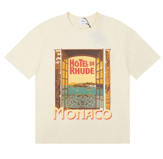 Rhude Shirt with Tags Cotton Material #NOO