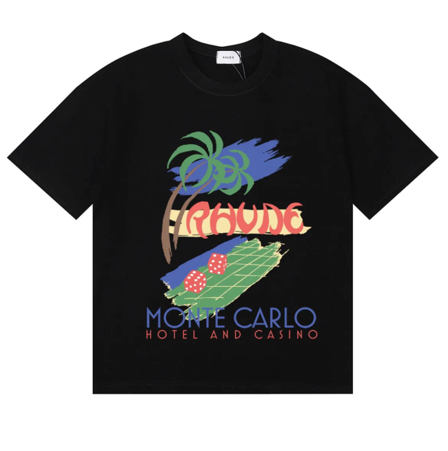 Rhude Shirt with Tags Cotton Material #NOO