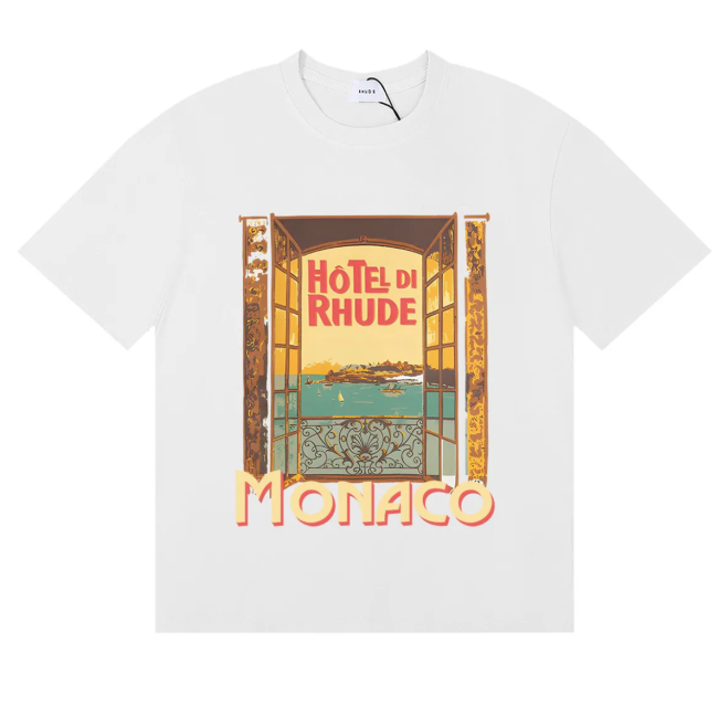 Rhude Shirt with Tags Cotton Material #NOO