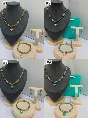 Fashion Tiffany 3 Pcs Set with Box #TIF