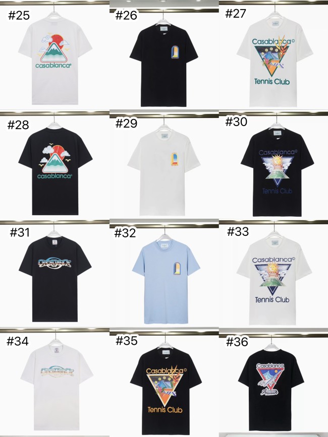 Casablanca T shirt with Tags Cotton Material #NOO