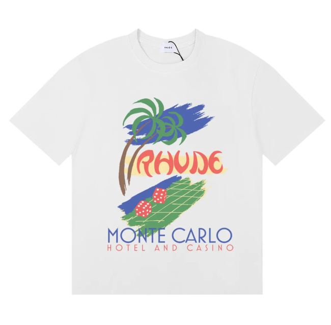 Rhude Shirt with Tags Cotton Material #NOO