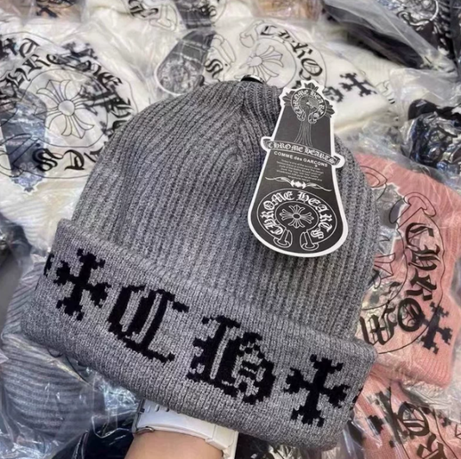Chrome Heart Beanies with Tags #NOO
