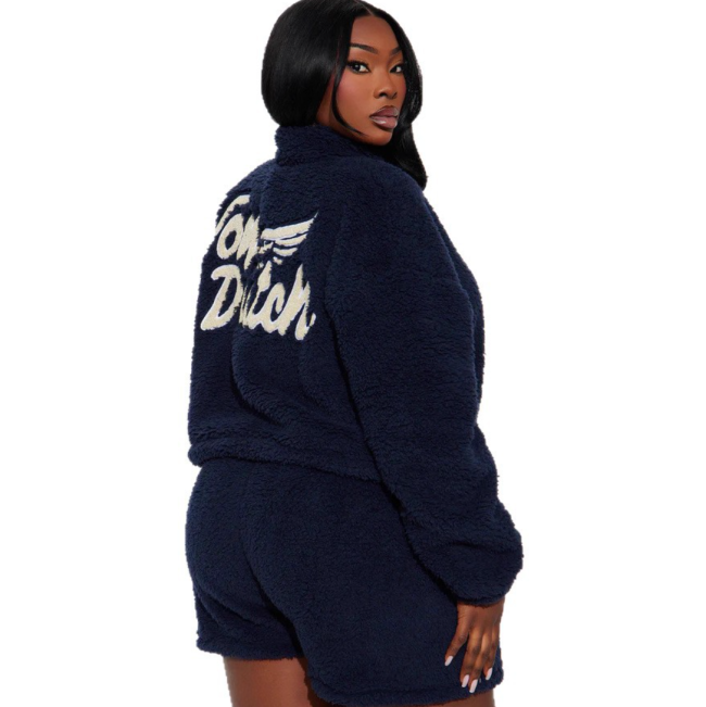 Vondutch Furry Shorts Set #NOO