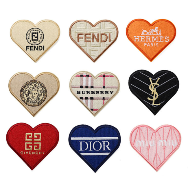Fashion Patches MOQ10 
