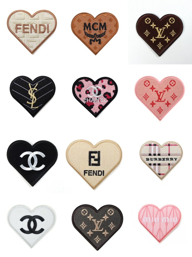 Fashion Patches MOQ10 