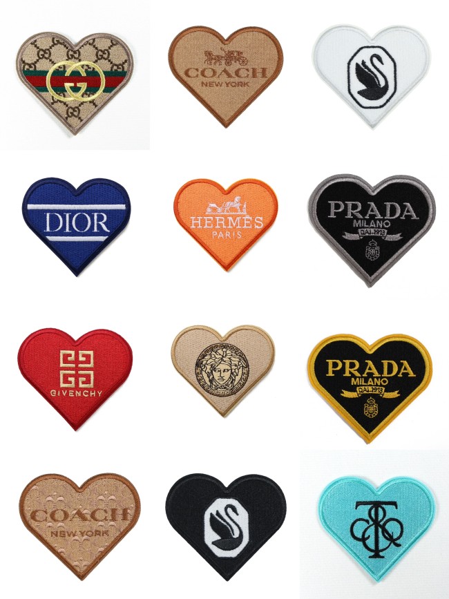 Fashion Patches MOQ10 