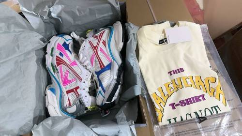 Fashion Shirt with Shoes Set #BAL