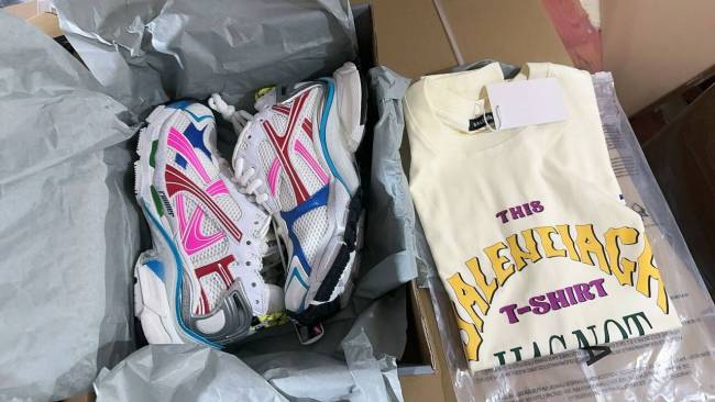 Fashion Shirt with Shoes Set #BAL