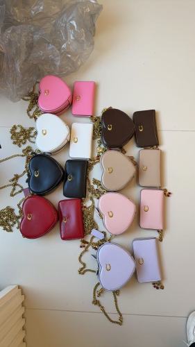 Fashion Valentines Heart Bag Set #COA