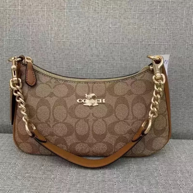 Fashion Slides with Bag Set with Chains #COA