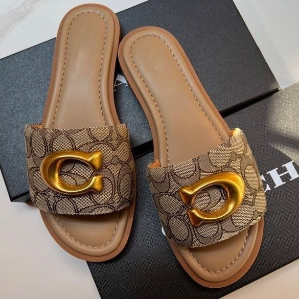 Fashion Slides with Bag Set with Chains #COA