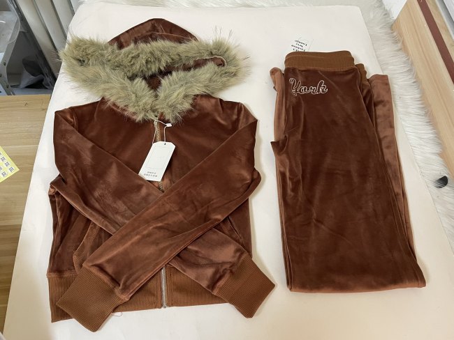 Fashion Women Velvet Set #NOO