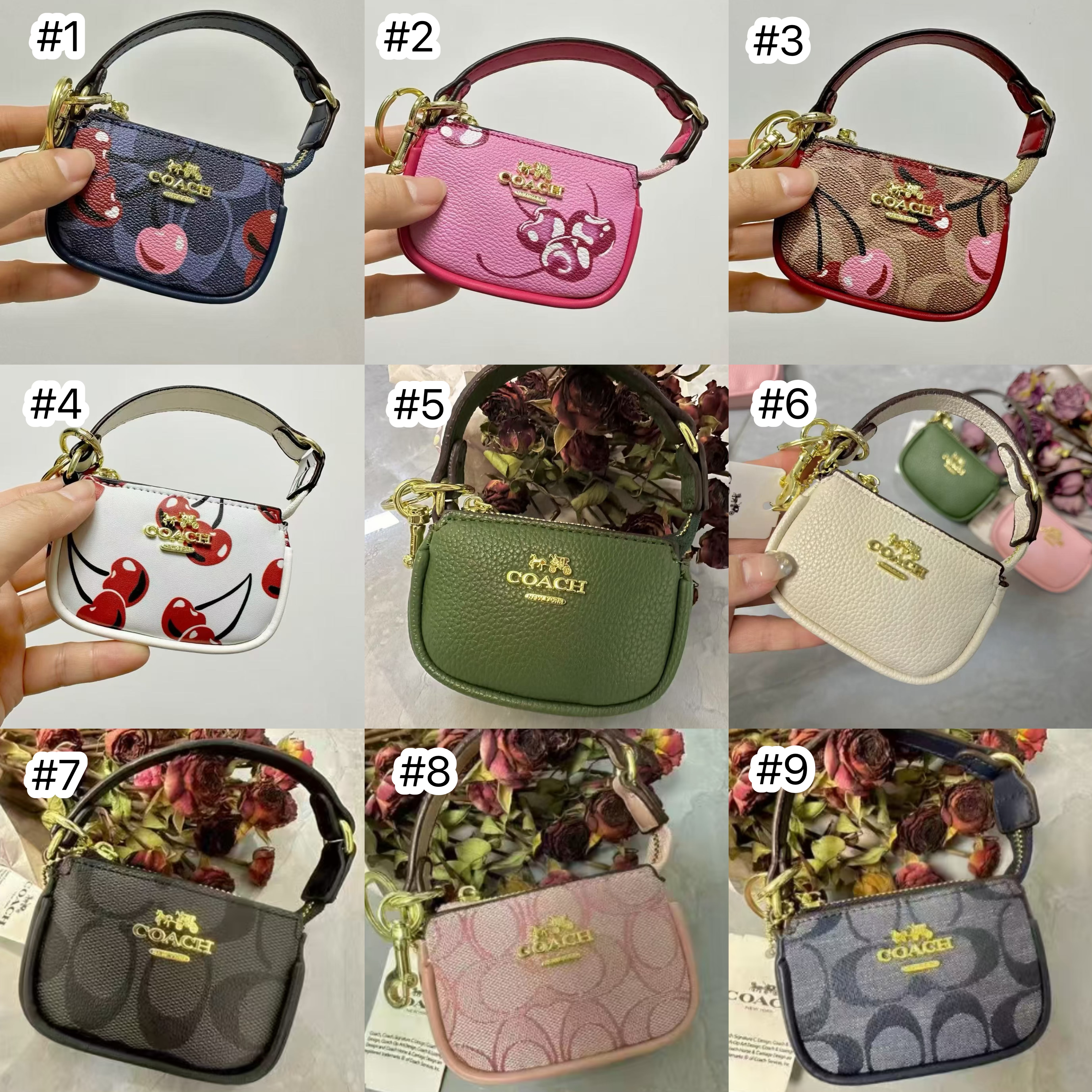 US$ 10.00 - Mini Coach Coin Purse Kids Purse #COA - www.annwholesale.com