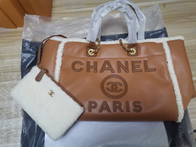 High quality leather Tote bag size:40*30cm #CHN