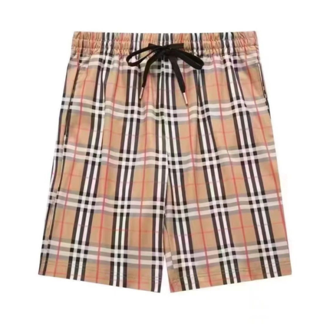 Fashion Men‘s Shorts with Tags #BUR