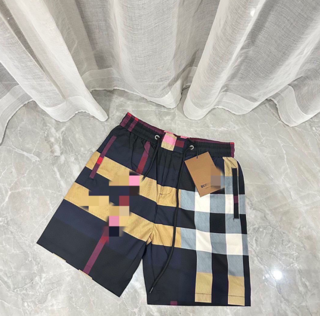 Fashion Men‘s Shorts with Tags #BUR