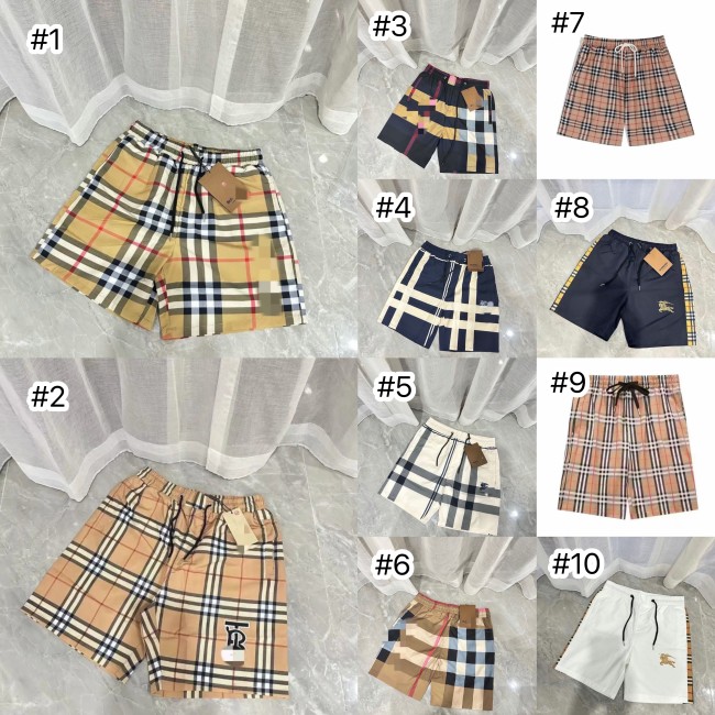 Fashion Men‘s Shorts with Tags #BUR