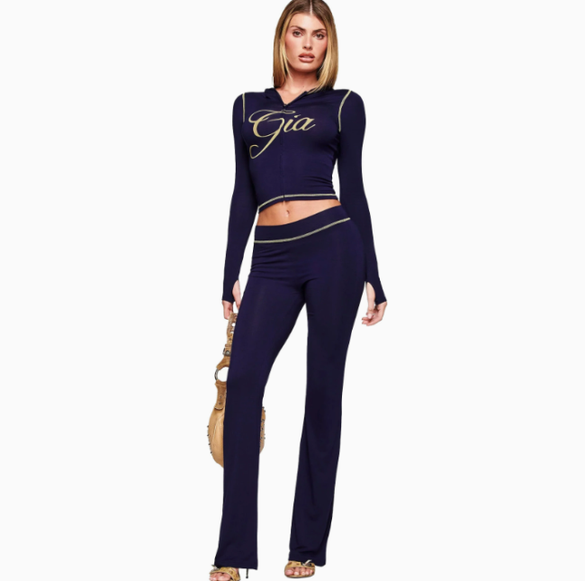 Women Fashion Gia Pants Set No Tags #NOO