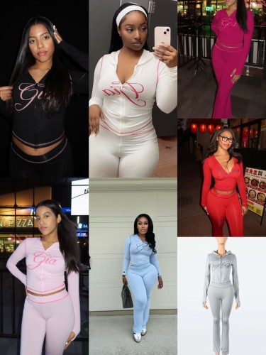 Women Fashion Gia Pants Set No Tags #NOO