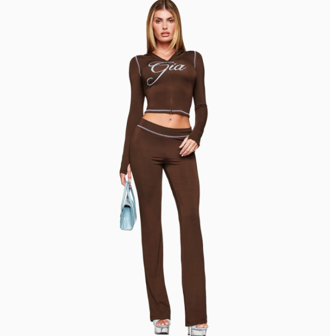 Women Fashion Gia Pants Set No Tags #NOO
