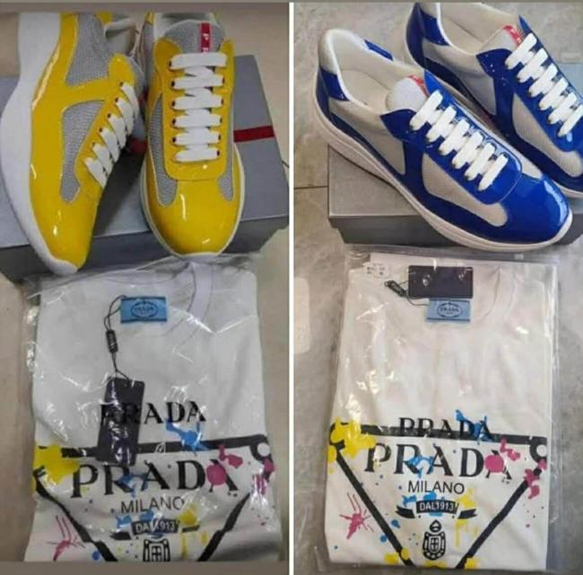 Fashion Shirt with Shoes Set with Tags #PRD