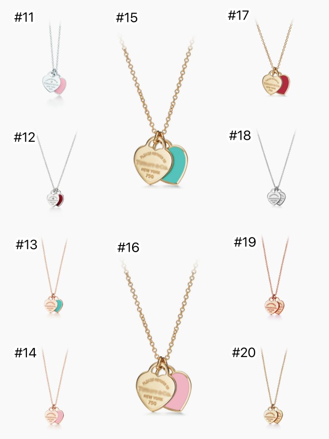 Fashion Necklace with Box #TIF