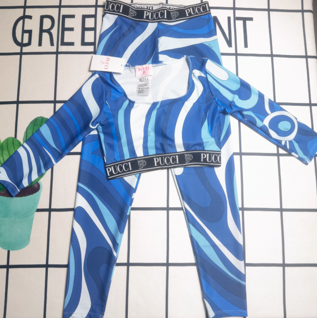 Fashion PUCCI Leggings Set with Tags Pls Size up 