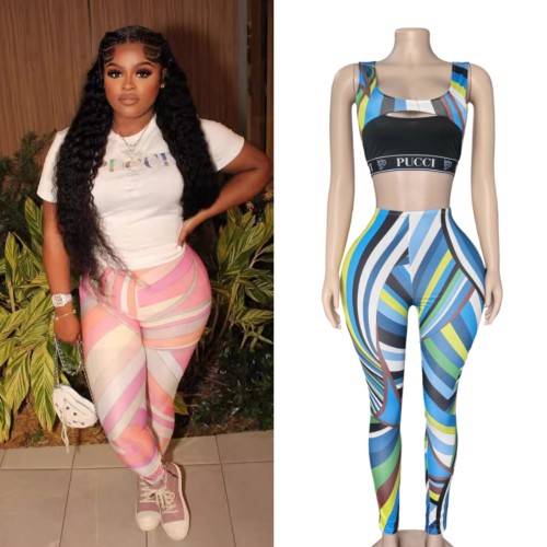 Fashion PUCCI Leggings Set #NOO