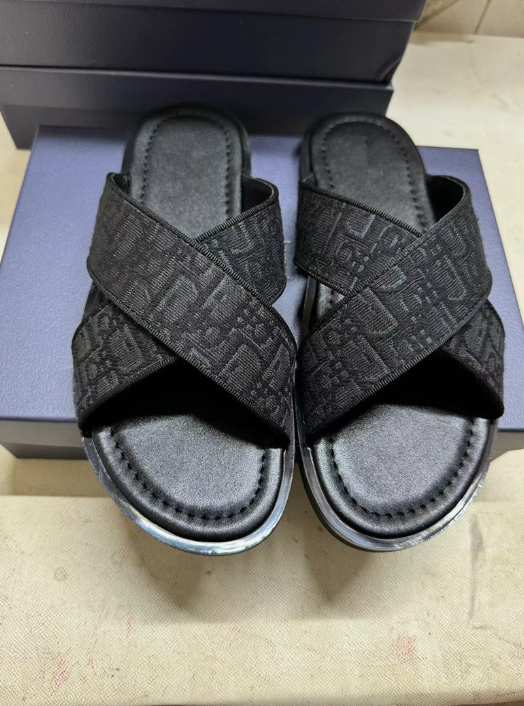 Fashion Men's Slides with Box #DIO