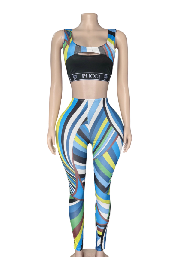 Fashion PUCCI Leggings Set #NOO