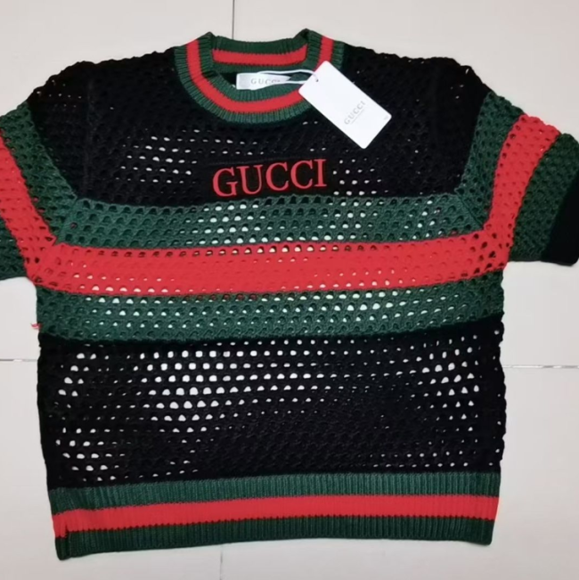 Women Fashion Hollow-out Shirt with Tags #GUI