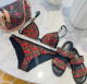 Fashion Slides Bag Swimsuit 3 pcs Set #LOV