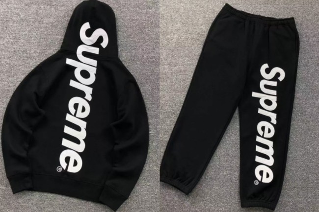 High Quality Men's Supreme Joggers Set with Tags Cotton #NOO
