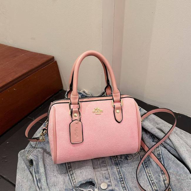 Fashion Suede Pillow Bag No Box #COA