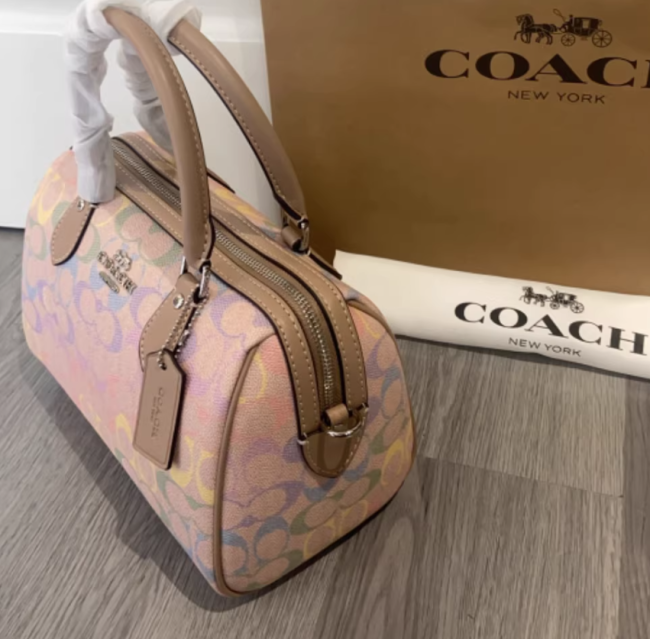 Women Quality Colorful Rainbow Bag No Box #COA