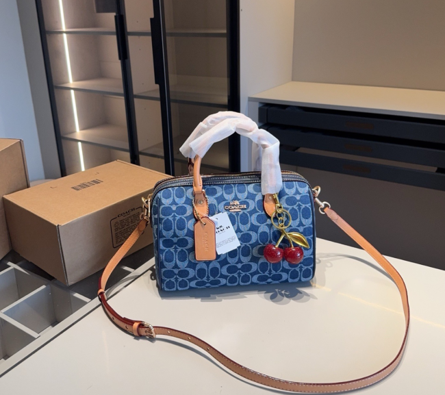 Quality Women Pillow Bag with Box #COA