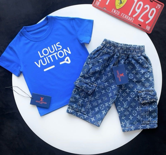 Fashion Kids Shirt with Jeans Set with Tags #LOV