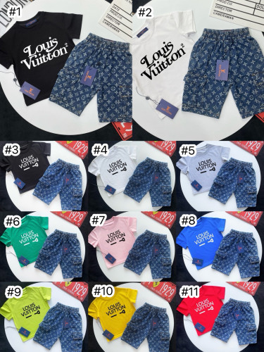 Fashion Kids Shirt with Jeans Set with Tags #LOV