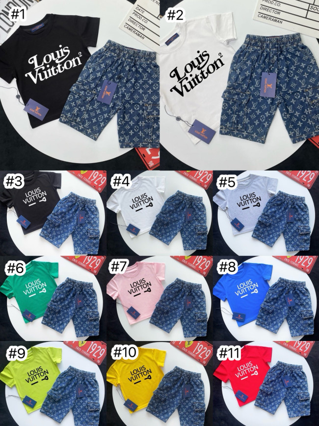 Fashion Kids Shirt with Jeans Set with Tags #LOV