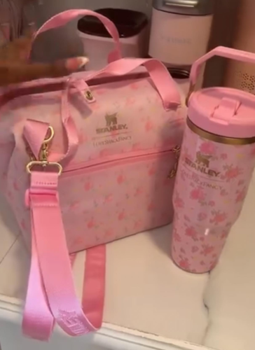 Fashion Cherry Stanley Cup with Bag Set #NOO