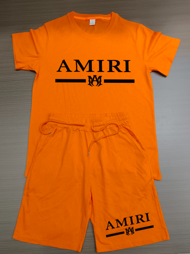 Fashion Summer Amiri 2 pcs Shorts Set with Tags