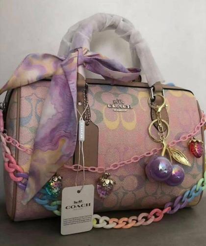 High Quality Pillow Bag with Charms #COA