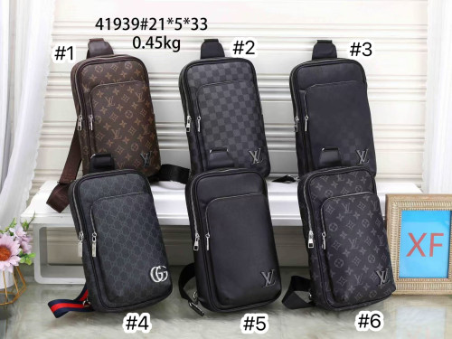  Fashion Men's Chest Bag No Box #LOV