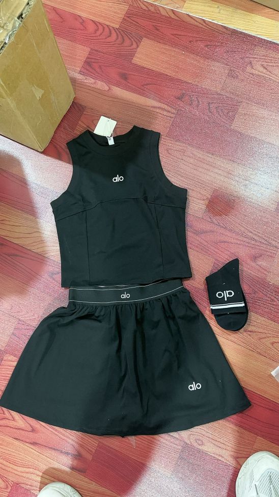 Fashion Vest Skirt with Socks Set Size S-L  #ALO