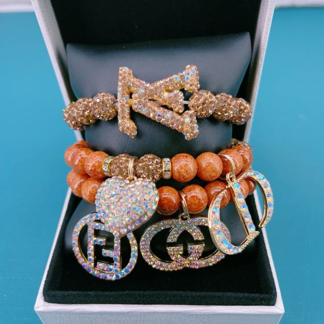 Women Fashion Bracelets 3 PCS Set No Box #GUI #CHN