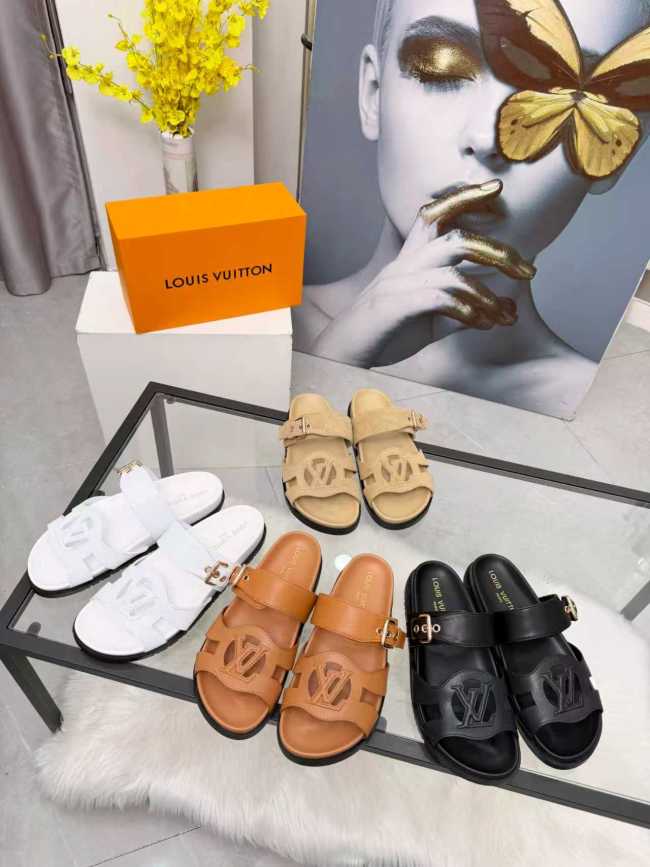 High Quality Sandals with Box Women Size 6-10 #LOV