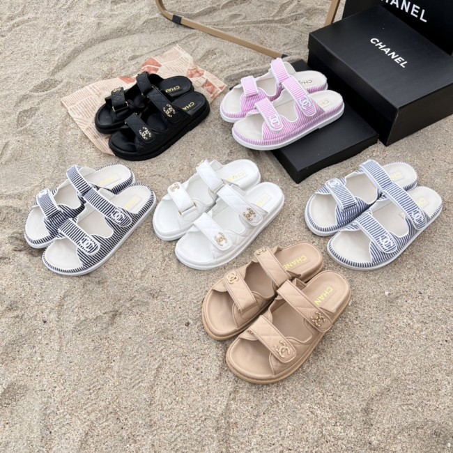 Women Fashion Slides with Box #CHN